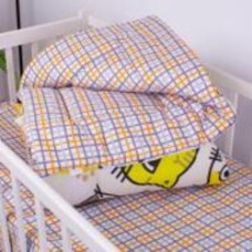 Одеяло антиаллергенное зима №3806 Kids Time 18-0007 Cool Cat (EcoSilk) 140x205 см MirSon с принтом