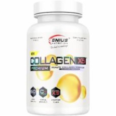 Биологически активная добавка Genius Nutrition Collagen-X5 для суставов и связок 60 капсул (7358092349266)