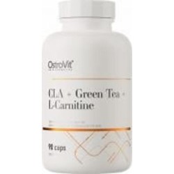 Жиросжигатель Ostrovit CLA + Green Tea + L-carnitine 122 г 90 капс.