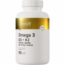 Жирные кислоты Ostrovit Omega 3 D3 + K2 120 г 90 капс.