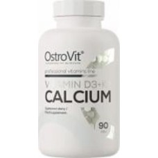 Витамины Ostrovit Vitamin D3 + K2 + Calcium 90 шт./уп. 128 г