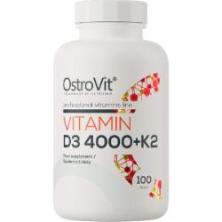Витамины Ostrovit Vitamin D3 4000 + K2 100 шт./уп. 29 г