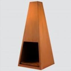 Костровая чаша OXA Taper з CorTen 600х600х1400 мм