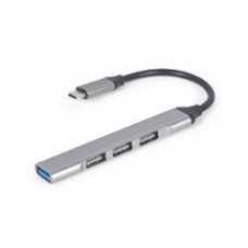 USB-хаб UHB-CM-U3P1U2P3-03, Type-C на 4 порти, металл