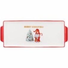 Блюдо Ardesto Gnomes 30х12 см фарфор прямоугольный AR3061
