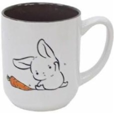 Чашка Ardesto Bunny 380 мл керамика бело-серый (AR3056)