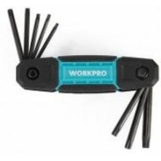 Набор ключей шестигранных WORKPRO TORX CR-V PRO WP222030