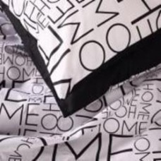 Наволочка Бязь 17-4848 Gaetano 50x50 см черный с белым MirSon