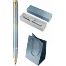 Ручка-роллер Parker IM Rituals Turquoise Green + Пакет Parker Rituals