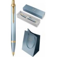 Ручка шариковая Parker IM Rituals Turquoise Green + Пакет Parker Rituals