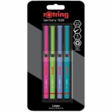 Набор ручек Rotring Drawing LINER 4шт 0,4 2166331