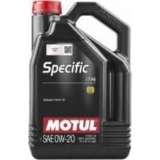 Моторное масло Motul Specific 17 FE SAE 0W-20 5 л (109950)