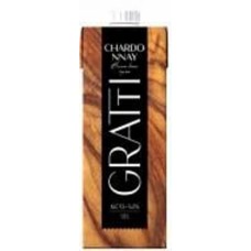 Вино Gratti SHARDONNAY сортовое столовое сухое белое 1 л