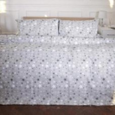 Комплект постельного белья Ranforce Elite 17-0660 Gray sky 2x143x210 см серый MirSon
