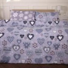 Комплект постельного белья Ranforce Elite 17-0655 Snowflake 2x143x210 см серый MirSon Комплект постельного белья Ranforce Elite 17-0655 Snowflake 2x143x210 см серый MirSon