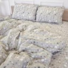 Комплект постельного белья Бязь 17-0660 Gray sky 110х140 см серый MirSon