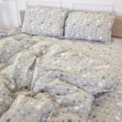 Комплект постельного белья Бязь 17-0660 Gray sky 110х140 см серый MirSon