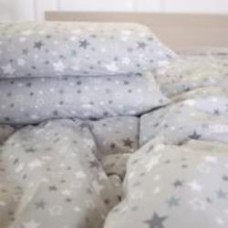 Наволочка Ranforce Elite 17-0660 Gray sky 50x70 см светло-серый с принтом MirSon