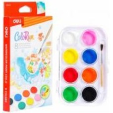 Набор акварельных красок ColoRun 8 шт. EC20 Deli