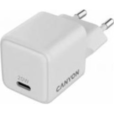 Зарядное устройство Canyon CU20C GaN PD 20W White (CNS-CUW20C)