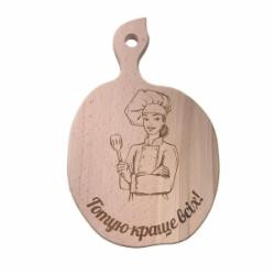 Декор настенный 4PROFI Готовлю лучше всех Яблоко 28x18 см