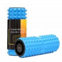 Массажный ролик Cornix EVA 33x14 см XR-0340 Blue