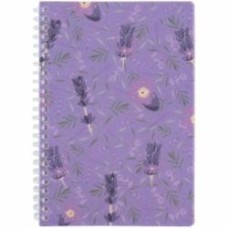 Блокнот Axent на спирали А5 80 л. Lavender 2