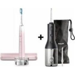 Электрическая зубная щетка Philips Sonicare Diamond HX9911/84 + Ирригатор HX3826/33