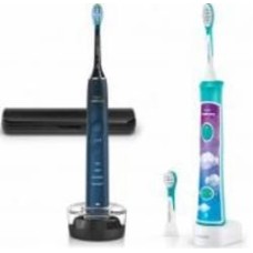 Электрическая зубная щетка Philips Sonicare DiamondClean HX9911/88 + HX6322/04 For Kids