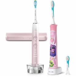 Электрическая зубная щетка Philips Sonicare Diamond HX9911/84 + For Kids HX6352/42