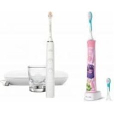 Электрическая зубная щетка Philips Series 9000 Sonicare HX9911/19 Diamond Clean + For Kids HX6352/42