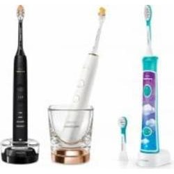 Набор электрических зубных щеток Philips Series 9000 Sonicare HX9914/69 Diamond Clean + HX6322/04 For Kids