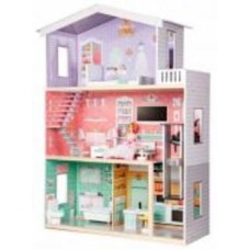Домик для кукол EcoToys WOW 4128
