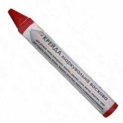 Мел маркировочный восковый красный Virok 12 шт. 16V014
