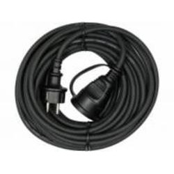 Кабель с вилкой YATO із заземленням 1 гн. черный 10 м YT-81025 Кабель с вилкой YATO із заземленням 1 гн. черный 10 м YT-81025