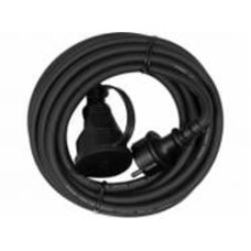Кабель с вилкой YATO із заземленням 1 гн. черный 5 м YT-81121 Кабель с вилкой YATO із заземленням 1 гн. черный 5 м YT-81121