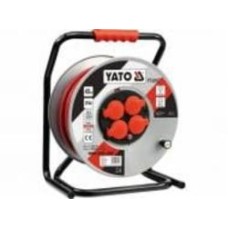 Удлинитель на катушке YATO із заземленням 4 гн. 40 м YT-8107