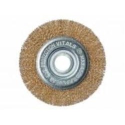 Щетка дисковая Vitals 125×22,2 м 0,3 мм 174521