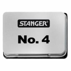 Подушка штемпельная 68х48 мм черная No.4 (380001) Stanger
