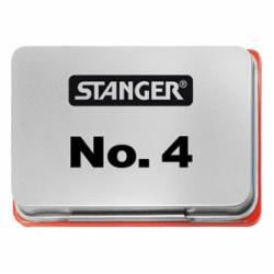 Подушка штемпельная 68х48 мм красная No.4 (380003) Stanger