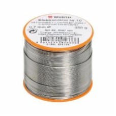 Припой для электронных компонентов WURTH NR10 SN60/PB40 250 г D0,7 0987105