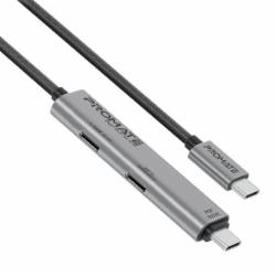 Кабель Promate PortLink-C3 1,5 м black (portlink-c3.black)