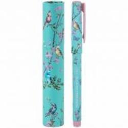 Ручка шариковая Axent Olga Selyshcheva Spring синяя AB1098-06-02-A