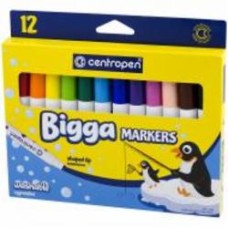 Фломастеры 7650 Bigga 12 шт. Centropen
