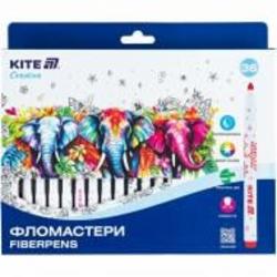 Набор фломастеров Creative Superwashable 36 шт. K-1154 KITE