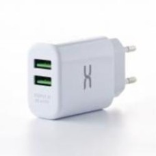 Сетевое зарядное устройство DC 2USB/2.4A (CA-D24) белый
