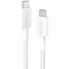 Кабель Anker 322 USB-C to USB-C 1,8 м белый (A81F6H21/A81F6G21)