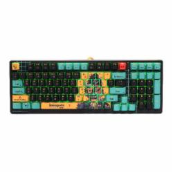 Клавиатура игровая BLOODY (AT98 (Renegade)) USB RGB-подстветка Alpha Optical Switch black