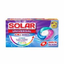 Капсулы для машинного прання SOLAR Universal 20 шт.