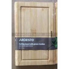 Доска кухонная Ardesto Midori з жолобом 25х16х1.5 см (AR1425BM)